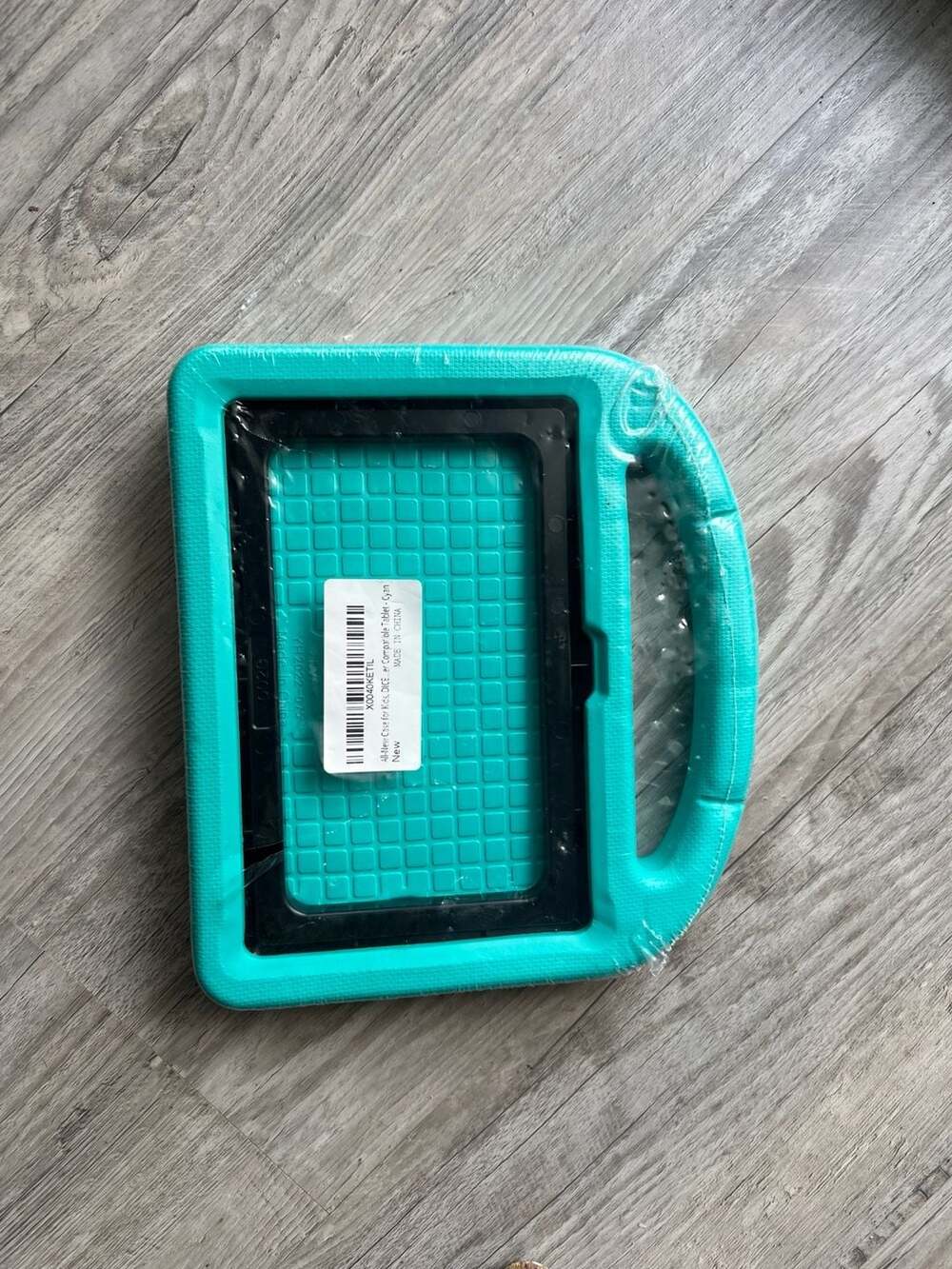 DICE Kids Shockproof Cyan Tablet Case Spider-Web Design for Fire 7 Tablet